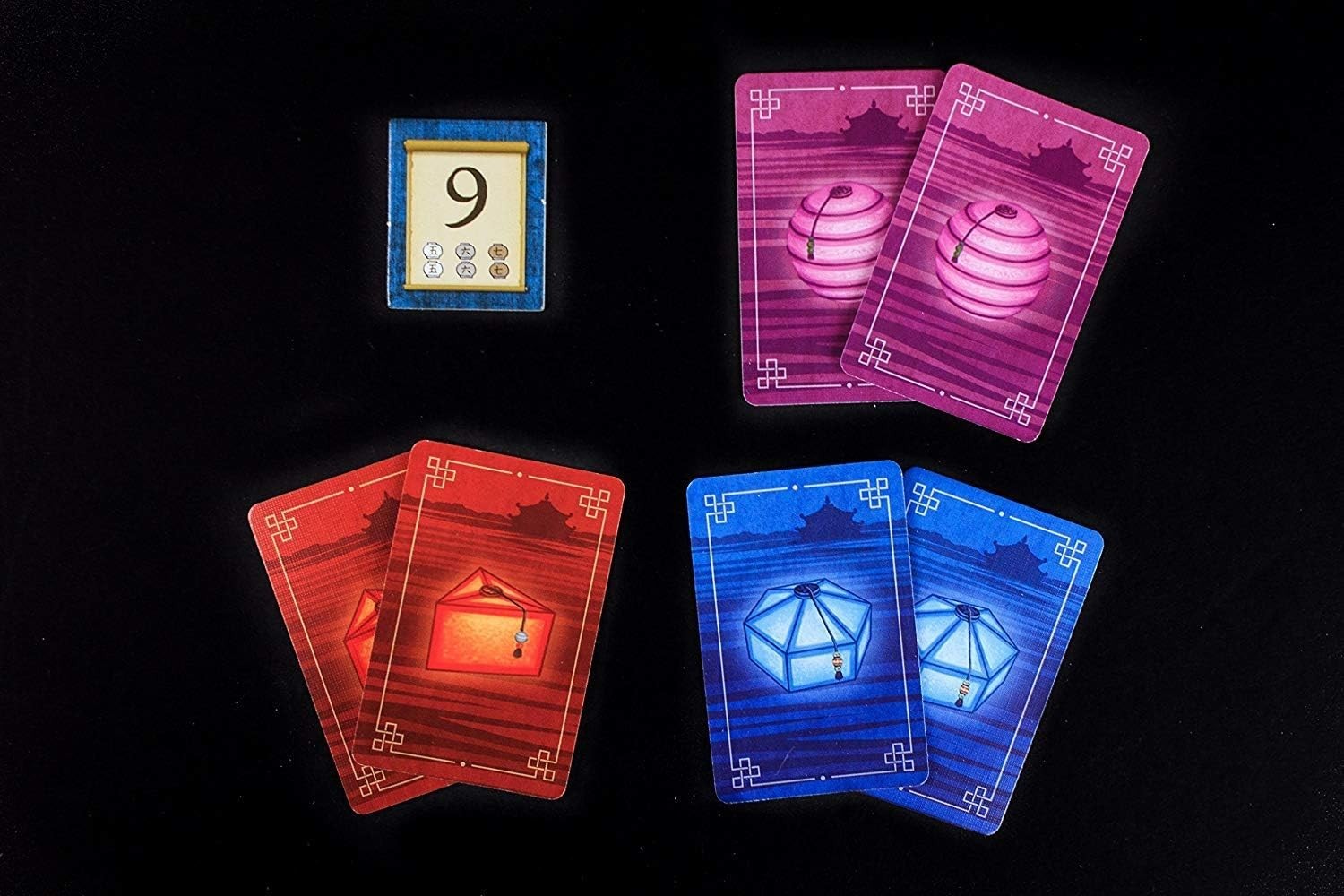 Lanterns The Harvest Festival Board Game Abstract Strategy Tile Placement 2 4