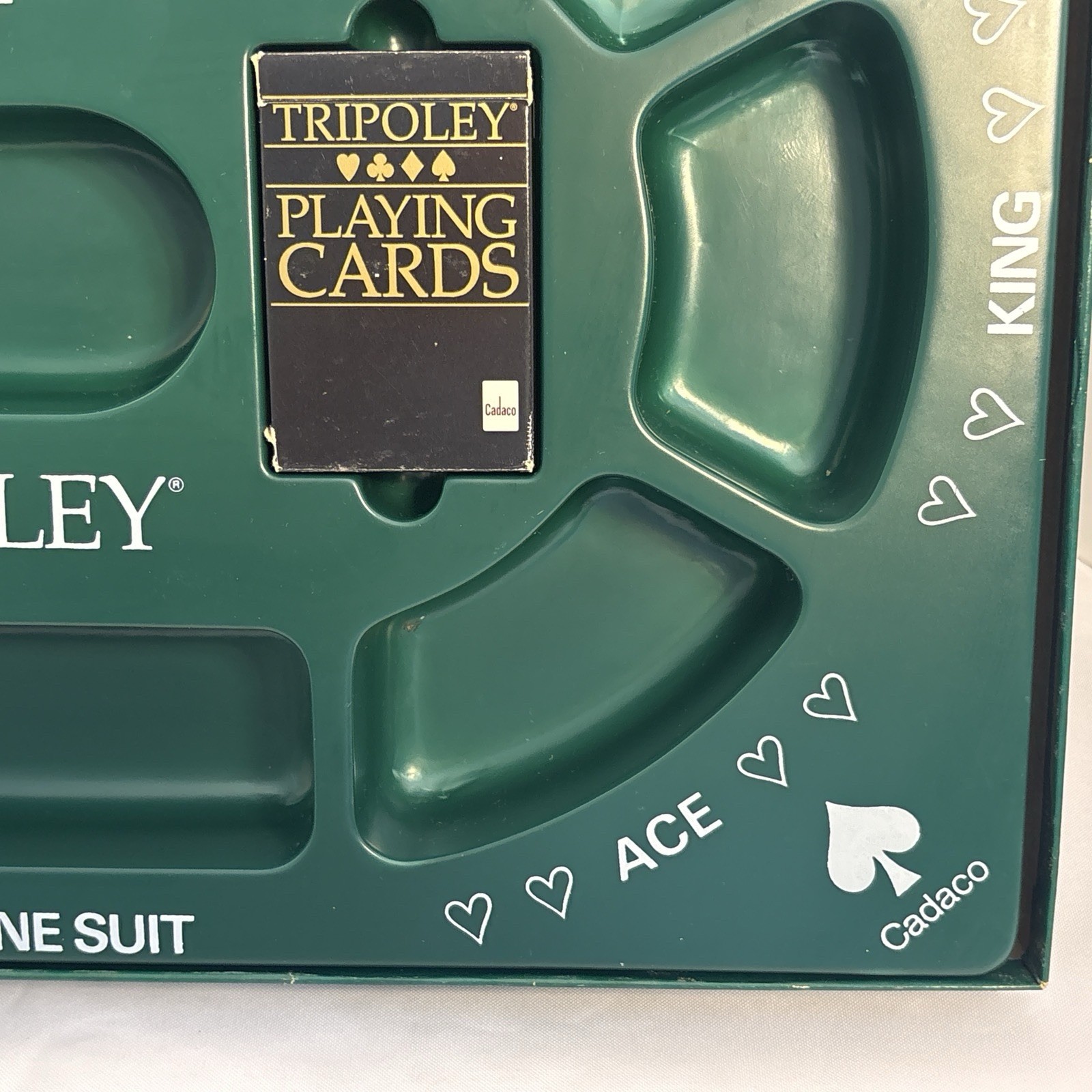 Tripoley 1968 Cadaco No. 300 Special Edition Substitute Chips READ Board Game