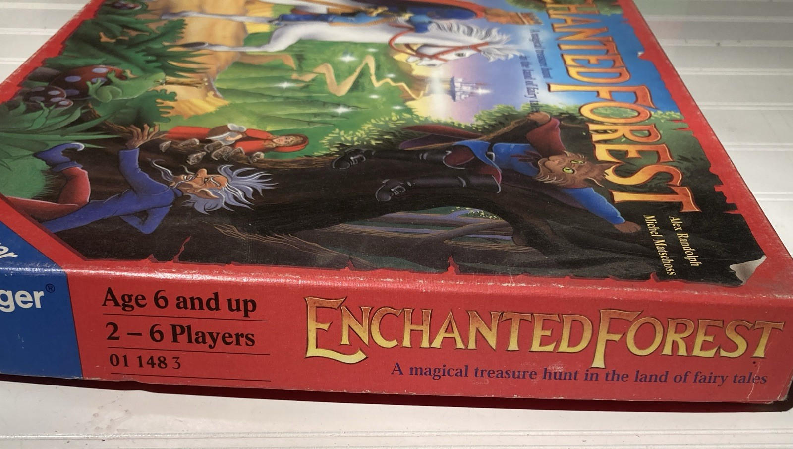 Enchanted Forest Board Game Ravensburger 1994 Vintage Fairy Tale Incomplete