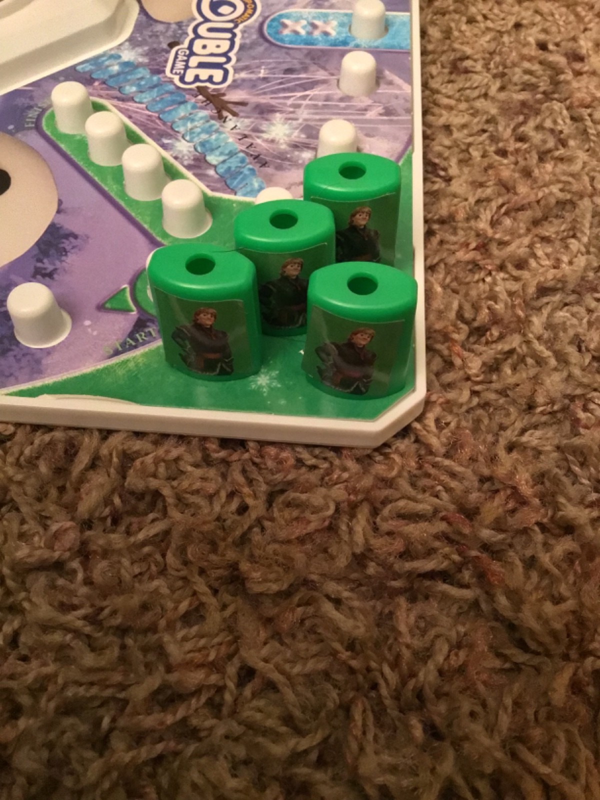 Hasbro Disney Frozen Olaf’s In Trouble Pop-O-Matic Board Game Complete