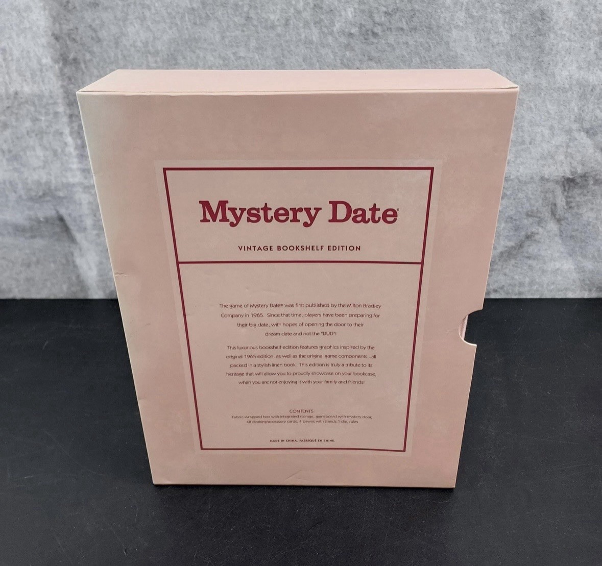 Mystery Date Bookshelf Edition Board Game by WS Game Co.