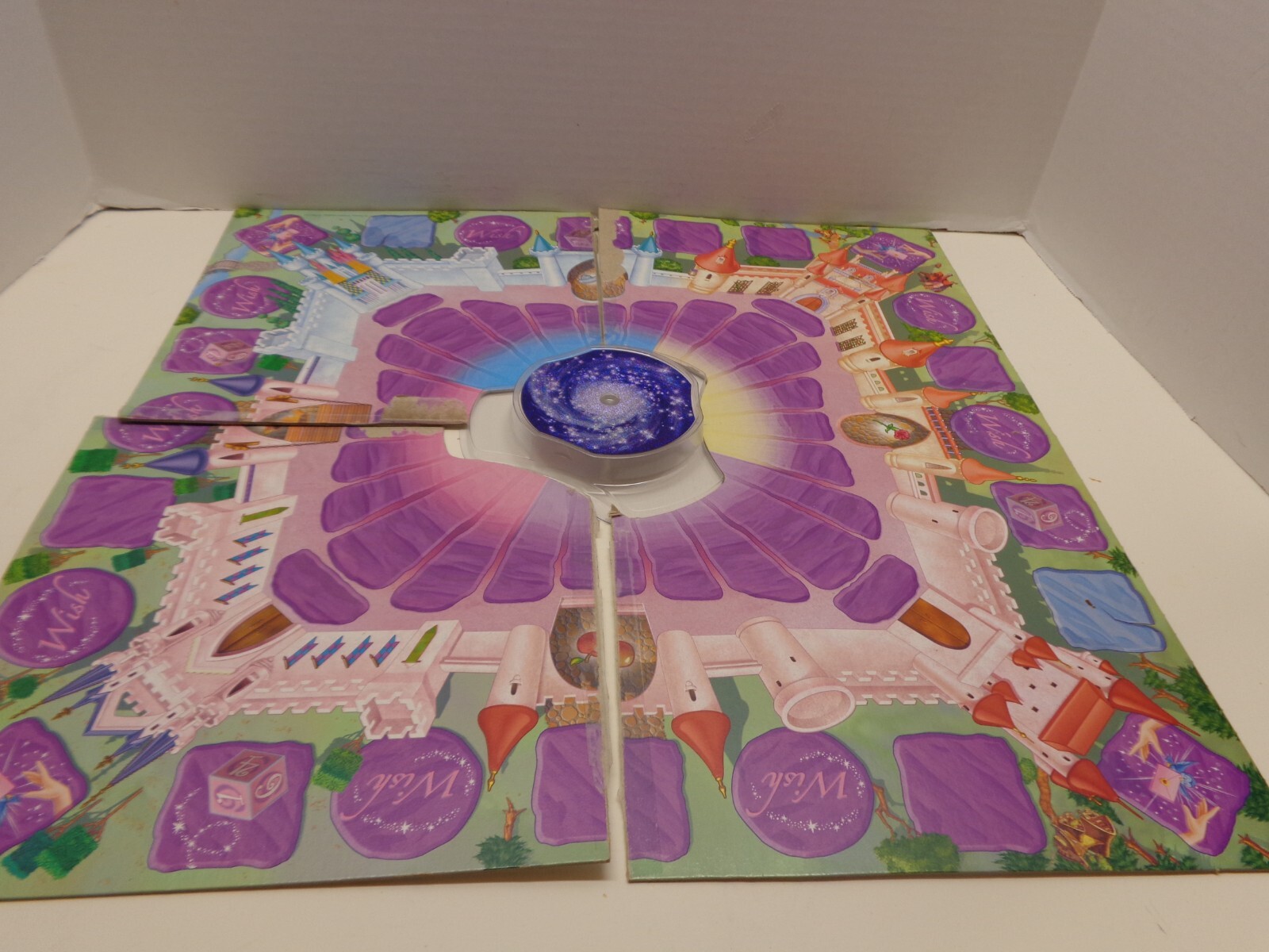 Disney Princess Spinning Wishes Game Milton Bradley 2004