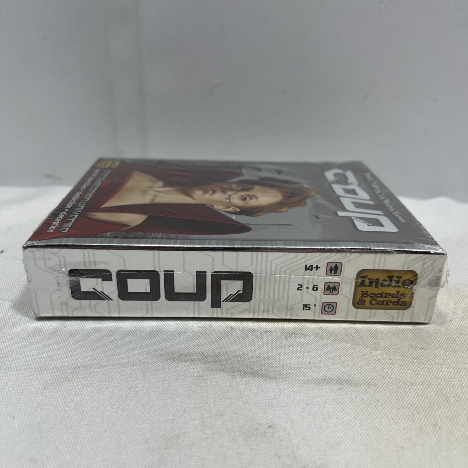Indie Boards and Cards, Coup: The Dystopian Universe Card Game, COU1IBC ~ SEALED