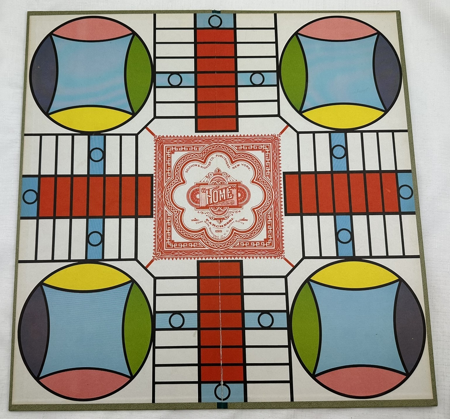 1959 Parcheesi Game Deluxe Edition by Selchow & Righter Complete in Great Cond