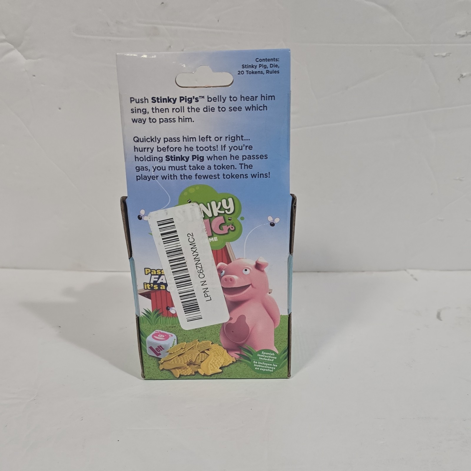 Stinky Pig Party Game by PlayMonster – Pass the Pig Before He Toots!