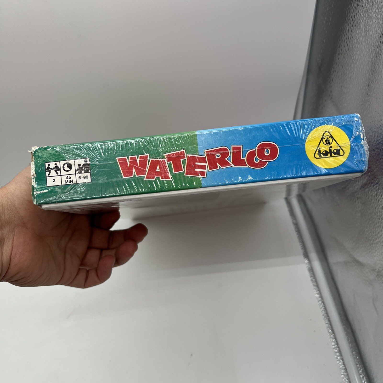 Waterloo Board Game New Box Damage Czech? Rare?
