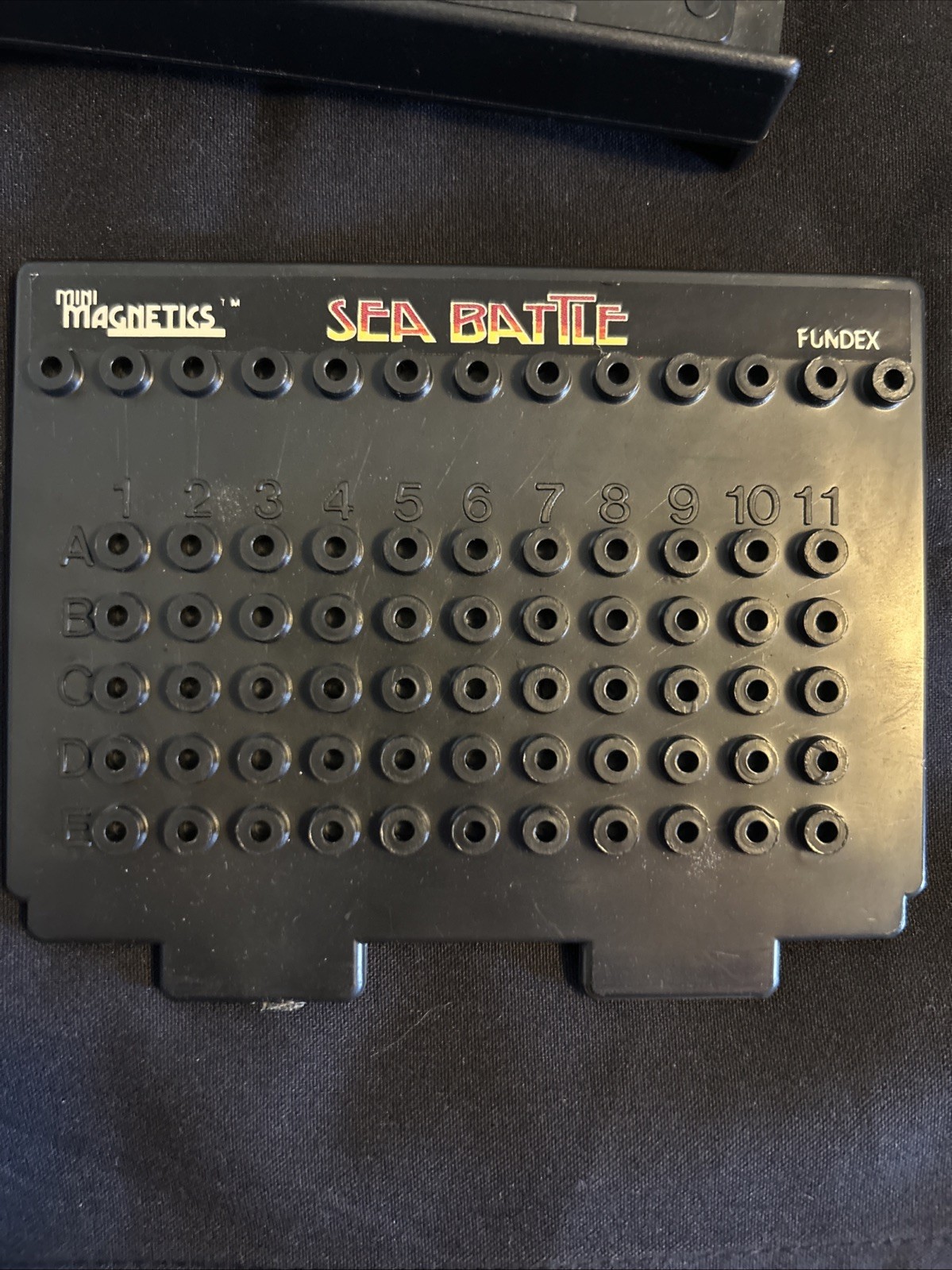 Sea Battle Game Fundex Mini Magnetics Vintage Game 1988
