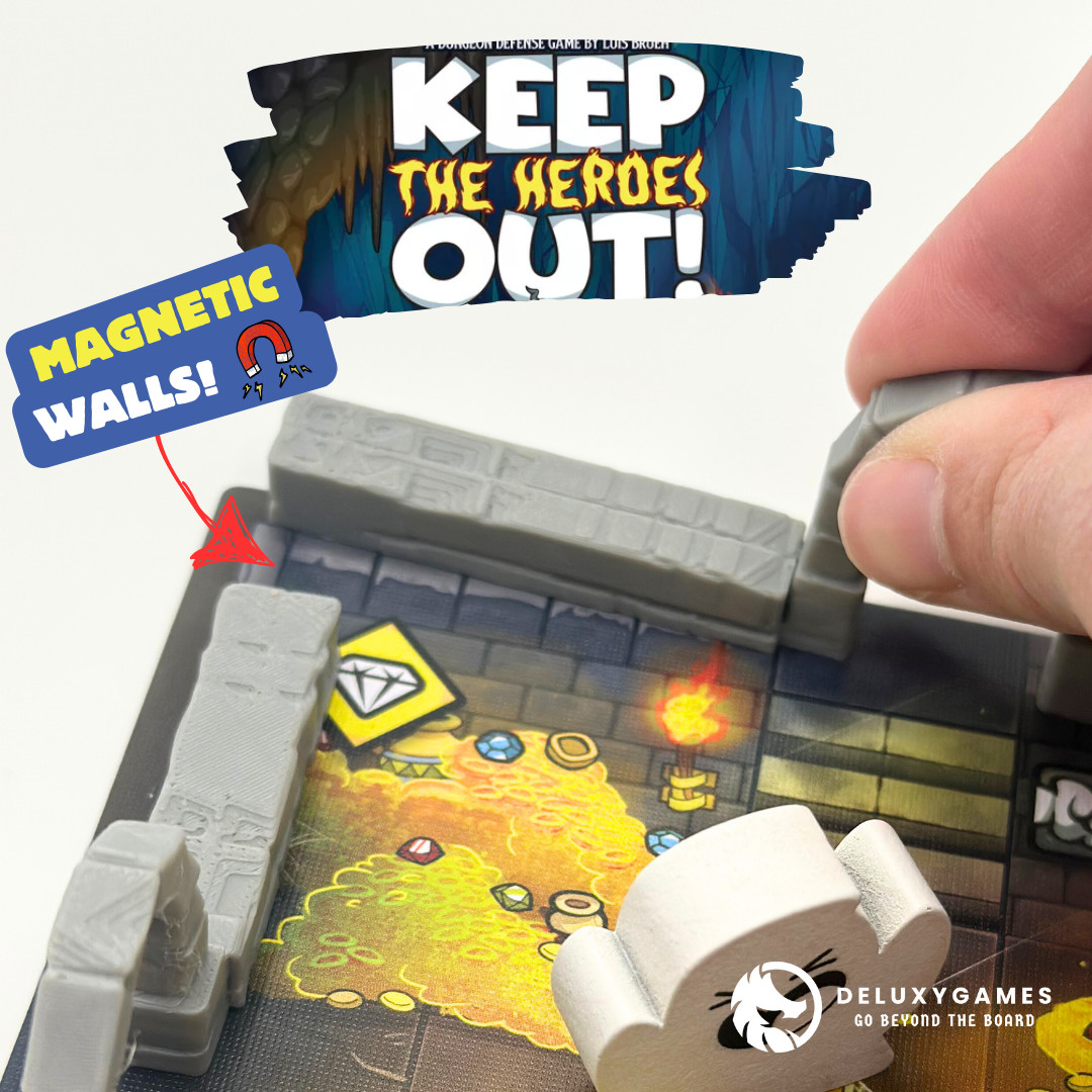 Keep The Heroes Out! – 45 Magnetic Walls