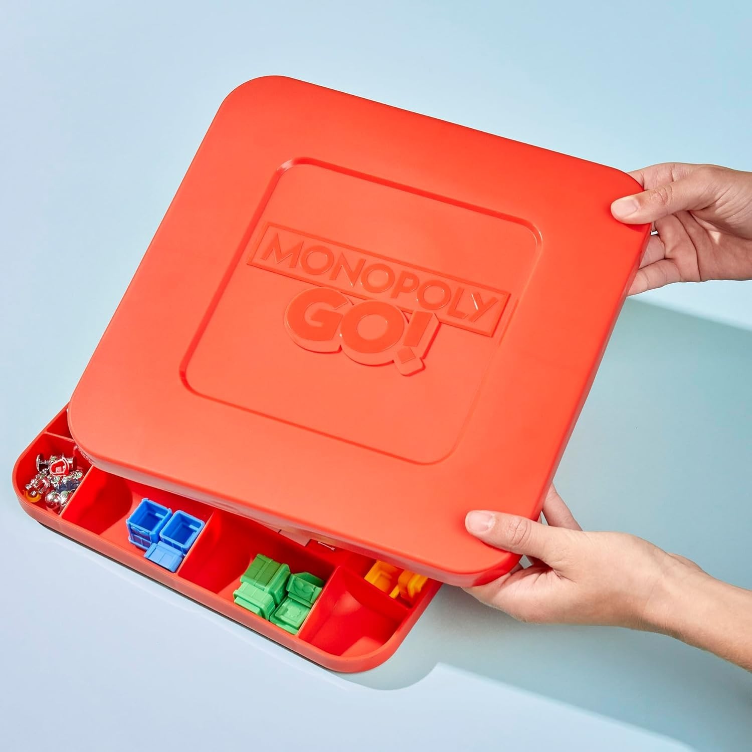 Monopoly GO! Board Game Inspired by Mobile Game Family Travel Game Ages 8+