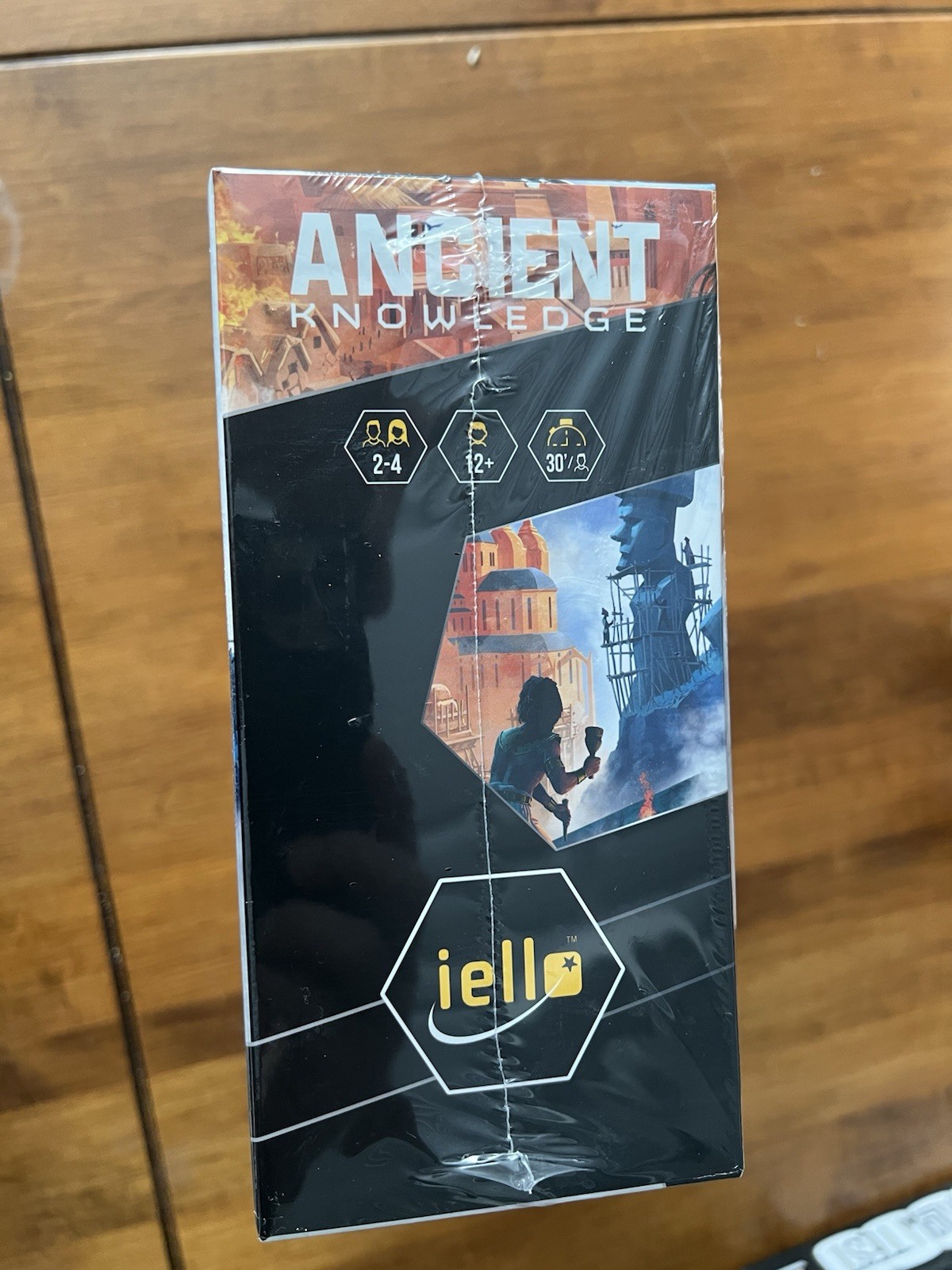 New-IELLO Ancient Knowledge Strategy Card Game 2-4 Players Ages 12+ 2023 Award