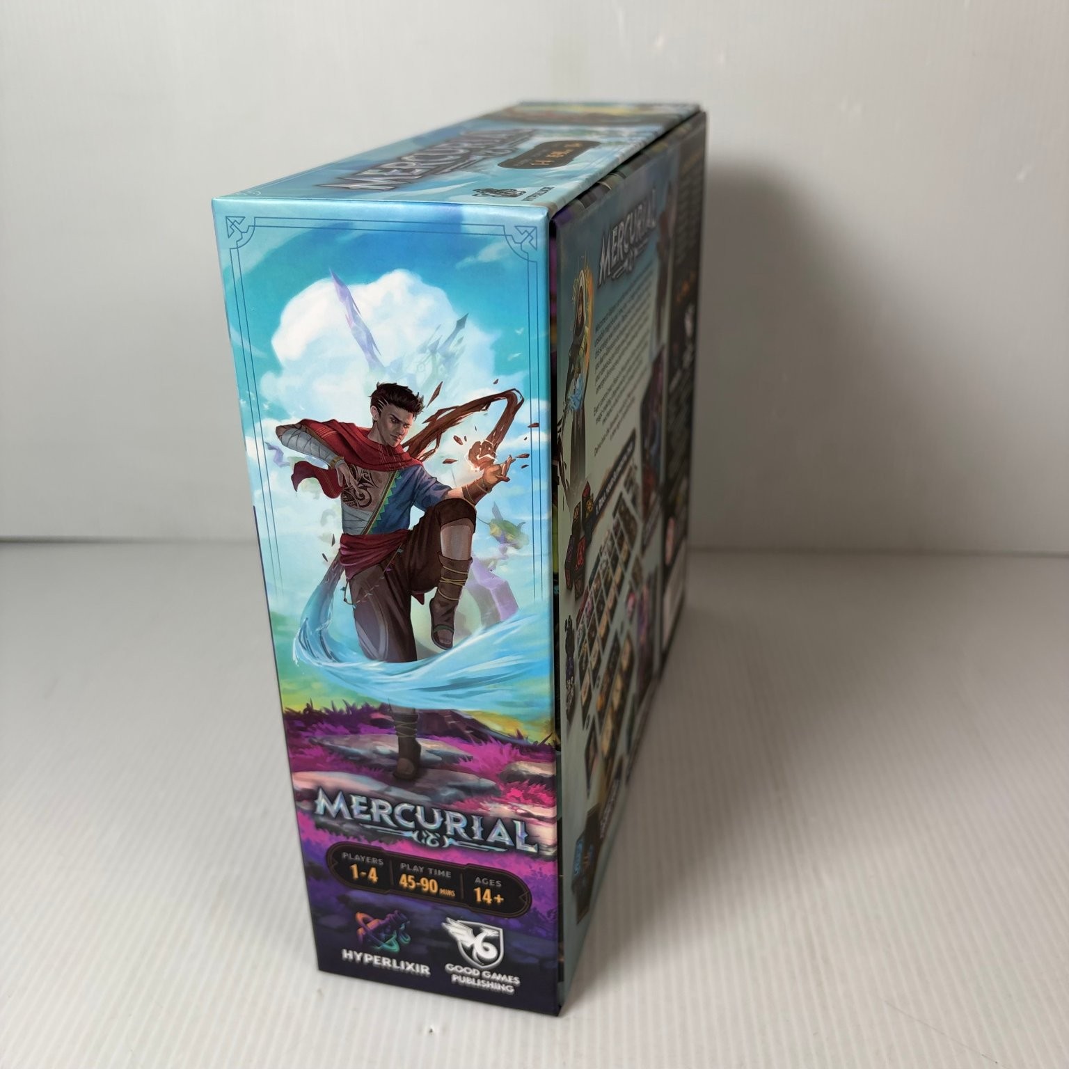 Mercurial Hyperlixir Card Board Game 1-4 Players Dice 2023 Complete