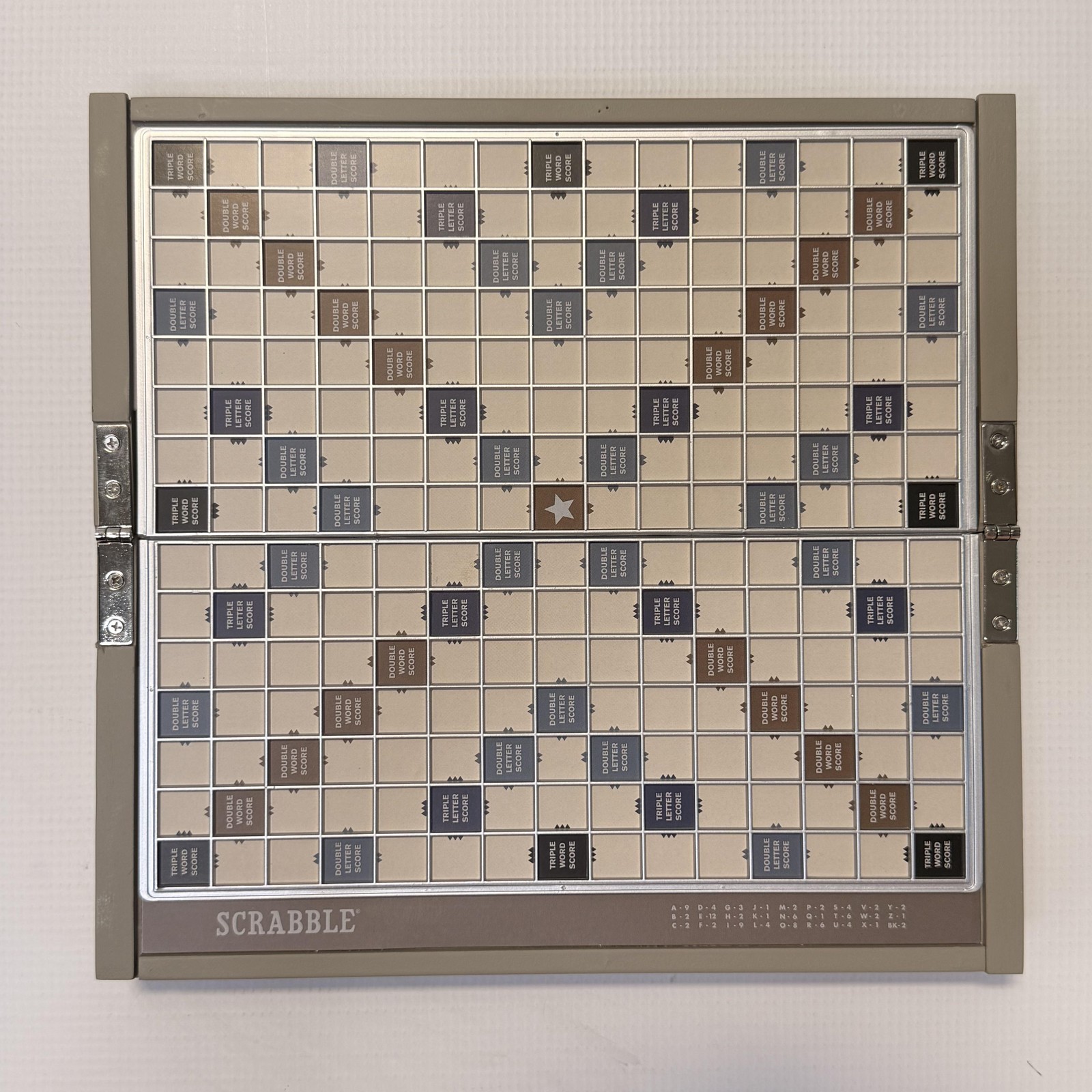 Hasbro Scrabble Pottery Barn Deluxe Travel Board Word Game 8+ 2-4 Players 2019