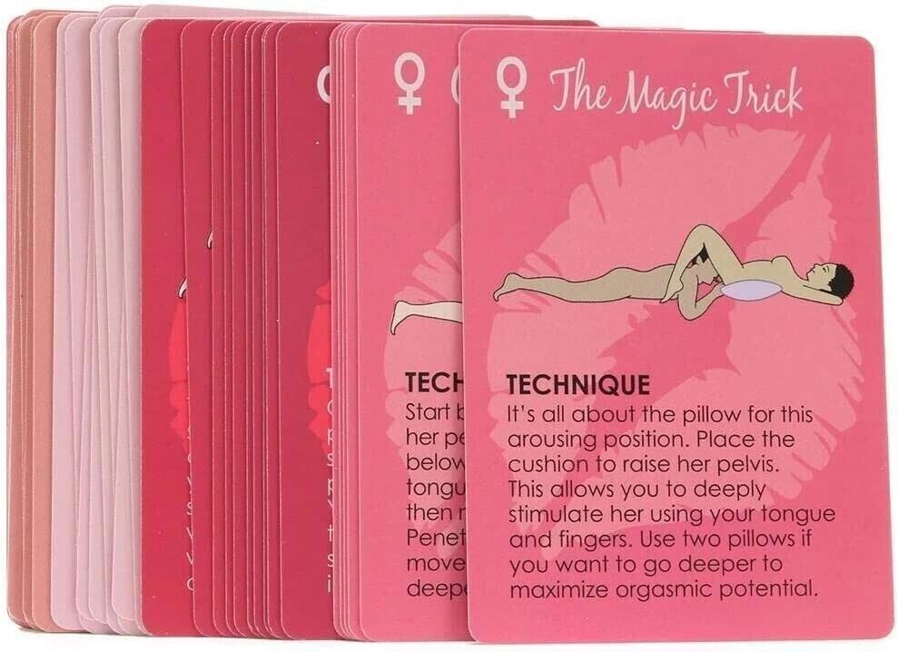 THE ORAL SEX CARD GAME ADULT COUPLES FUN FOREPLAY CARD GAME