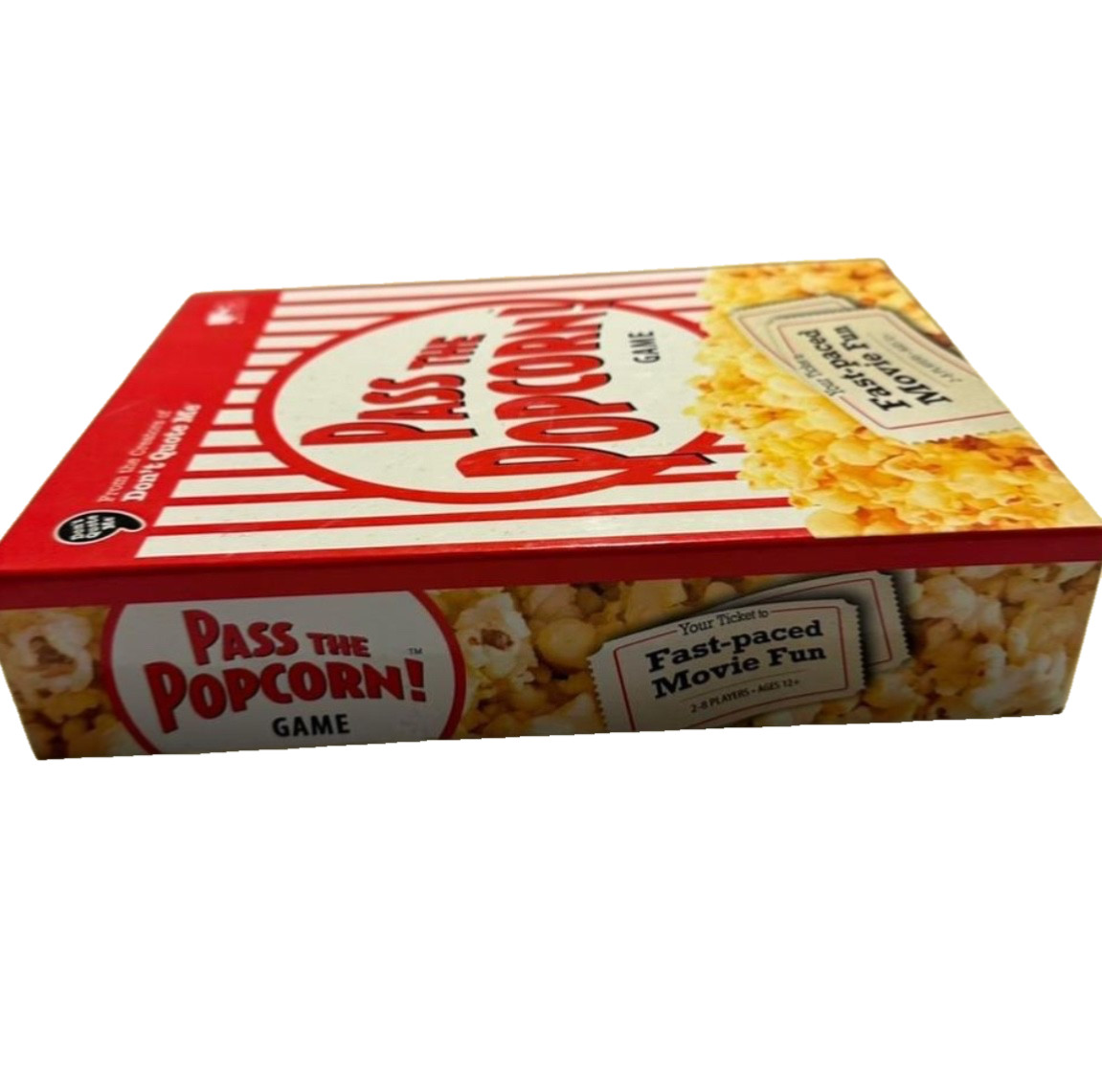 Pass the Popcorn!, NEW/Sealed, Movie Fun Game, 12+, 2 – 8 Players