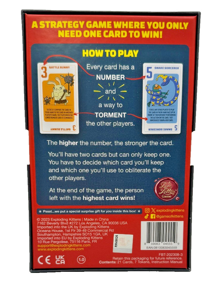 Power Hungry Pets Game By Exploding Kittens A Strategy Party Game 2-6 Players