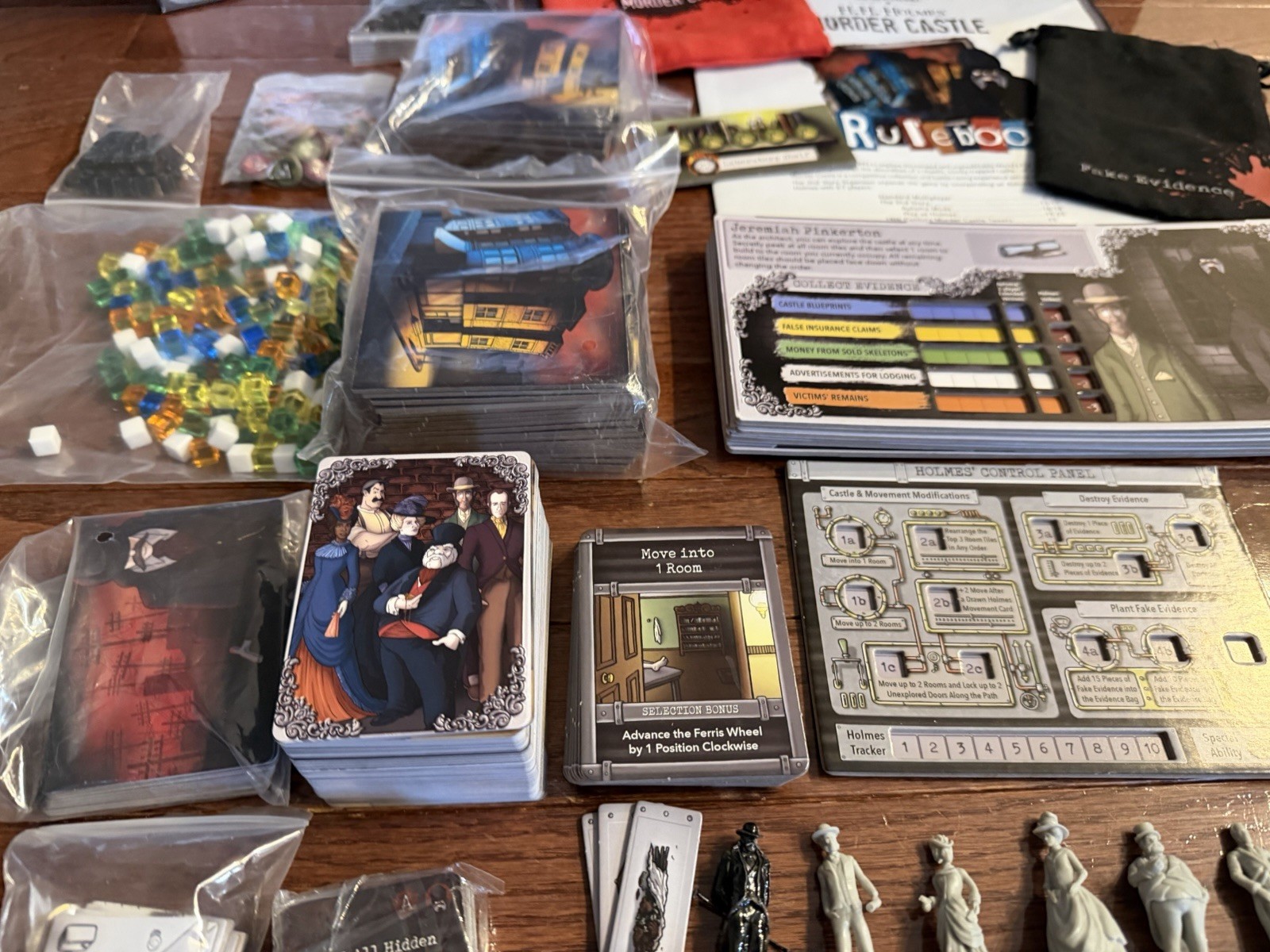 H.H. Holmes’ Murder Castle with 2nd Story edition, Strategy Game. Complete!