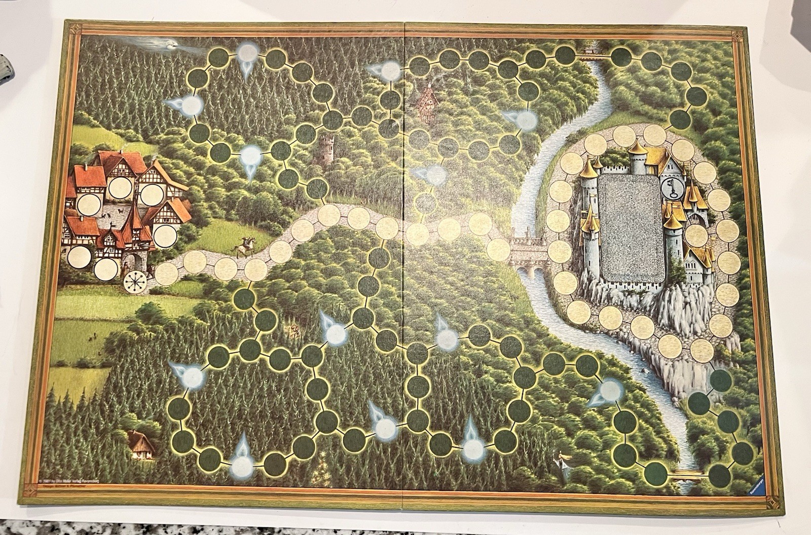 Enchanted Forest By Ravensburger Vintage 1982 Board Game.