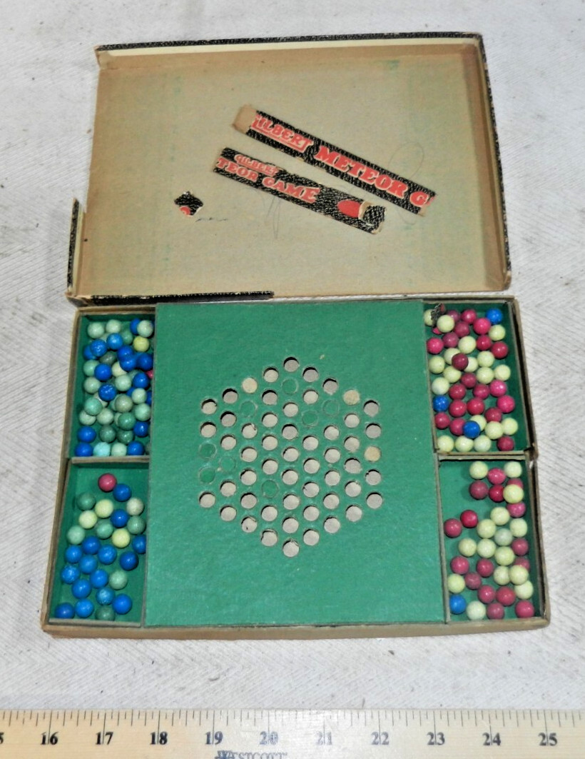 A. C. Gilbert “Meteor” Game Vintage 1900s – Incomplete and Damaged Box