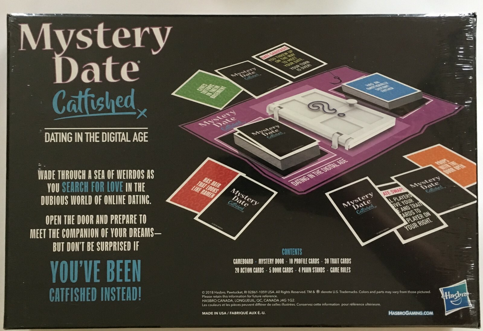 Mystery Date Catfished Board Game for Adults Parody of the Classic 2018 NEW