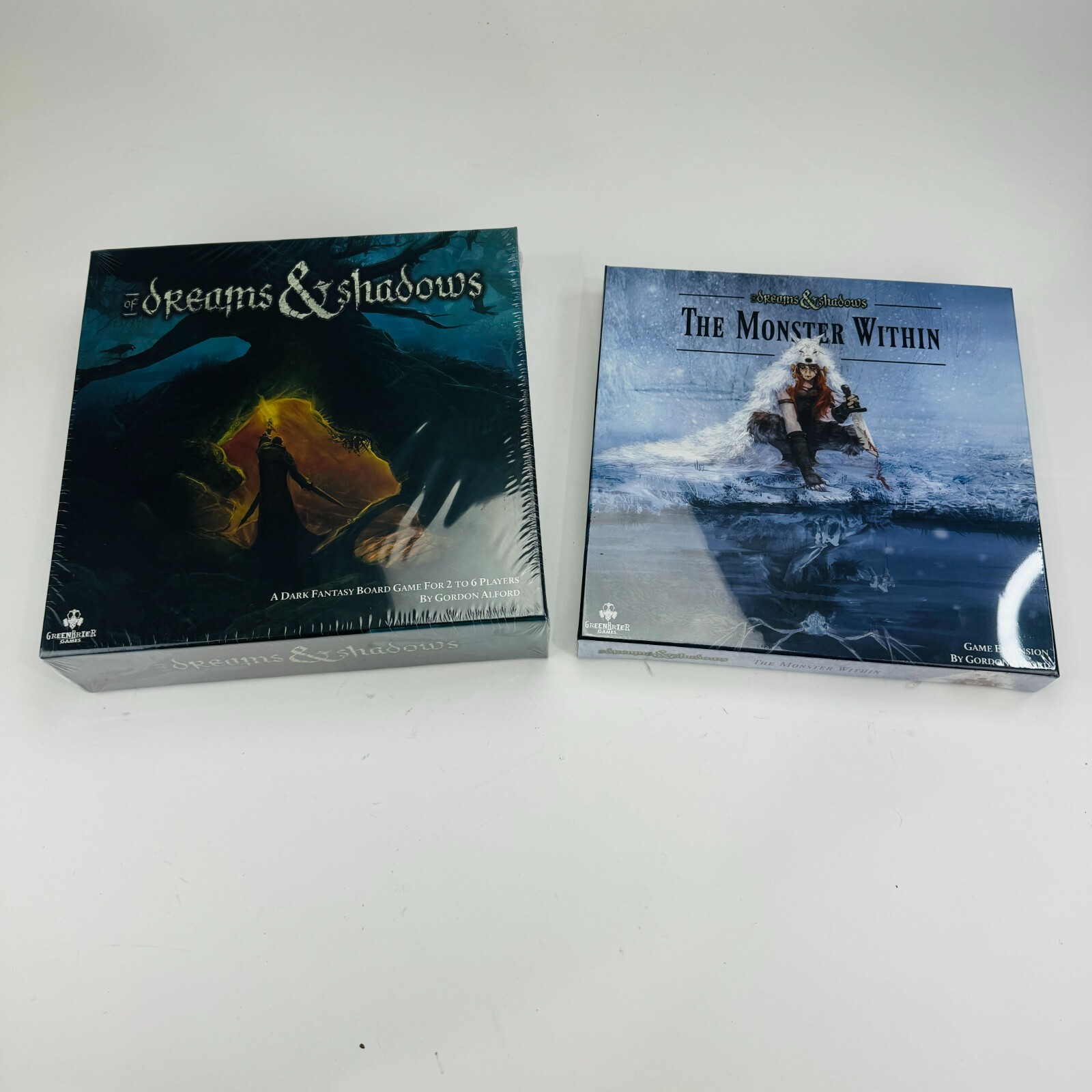 Of Dreams & Shadows Core Board Game & The Monster Within Expansion KICKSTARTER