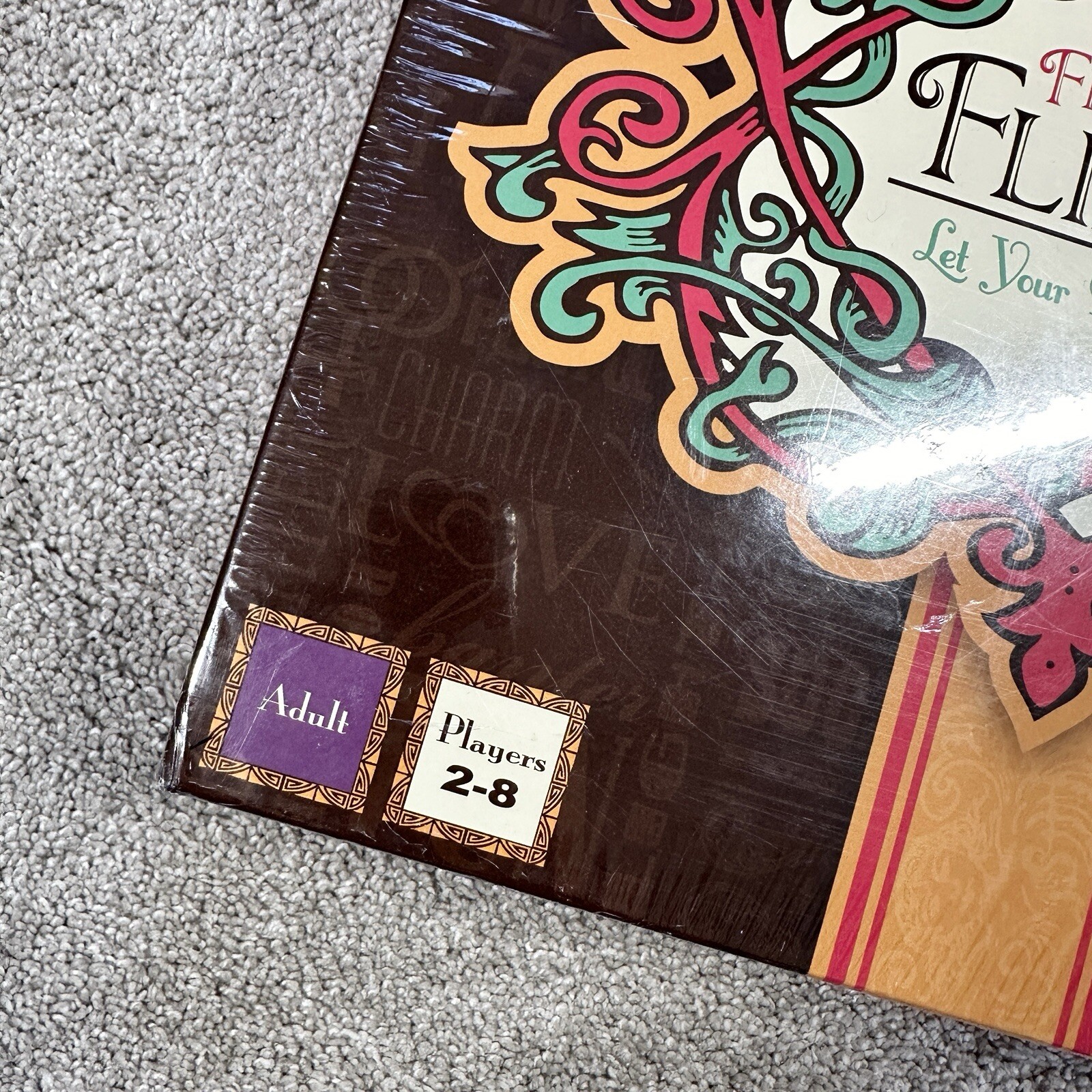 Frequent Flirter Let Your Razzle Dazzle Board Game New in Box Sealed