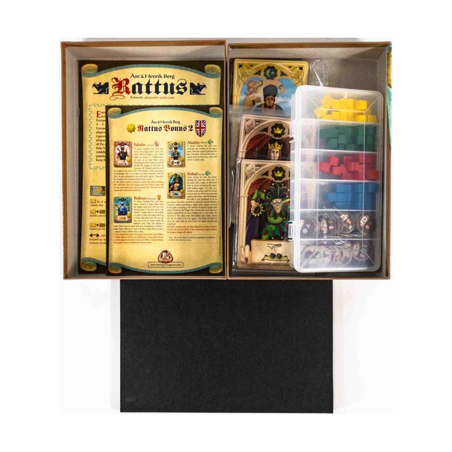 Z-Man Rattus w/Spiel 2011 Bonus Cards VG/NM