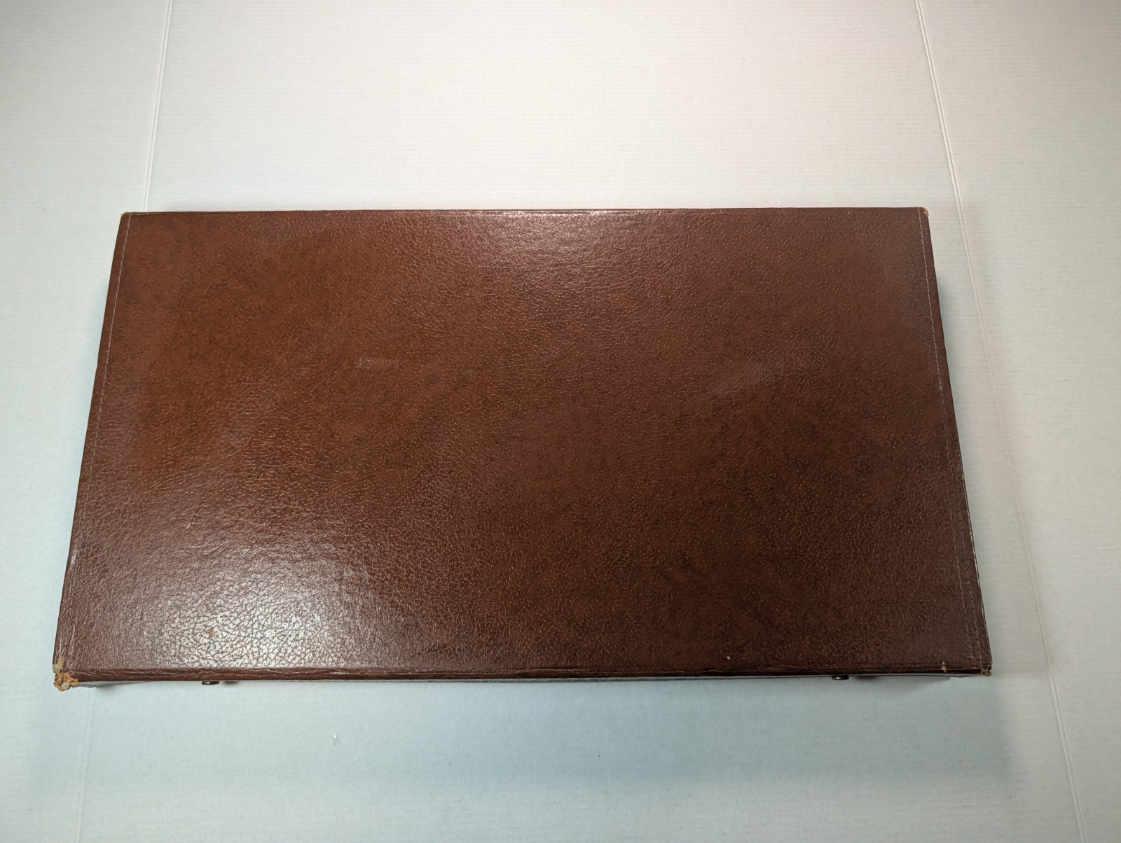 VINTAGE Monopoly Board Game 1974 Faux Leather Case Special Edition