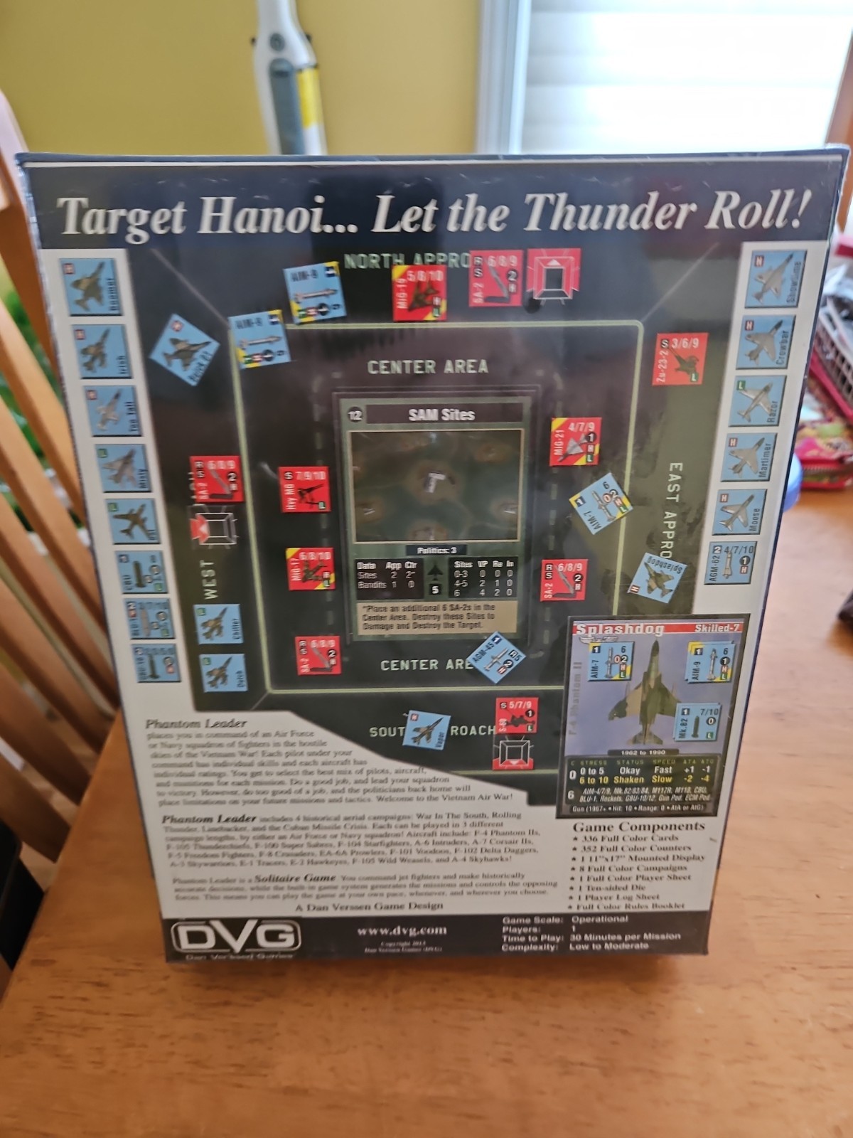 DVG Phantom Leader Deluxe Solitaire Board Game NISW Fast Shipping