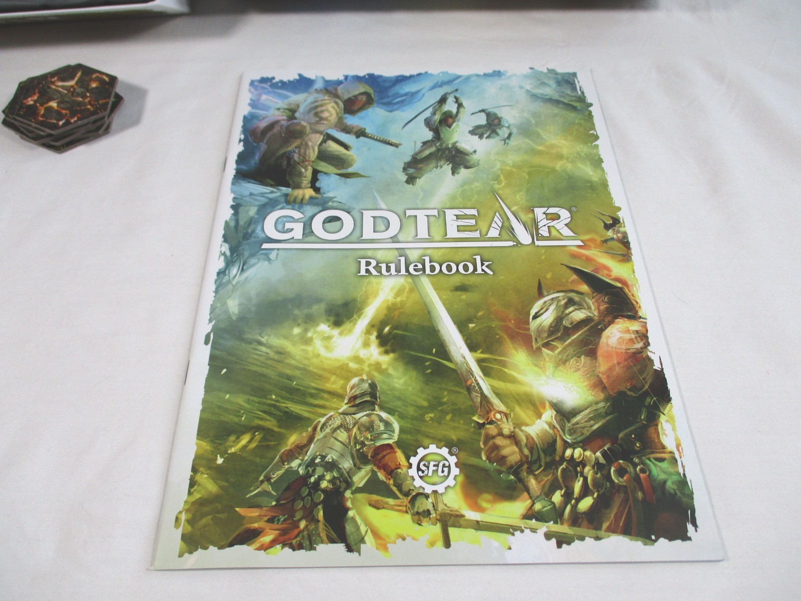 Steamforged Games Godtear: The Borderlands Starter Set Board Game w/ Miniatures…