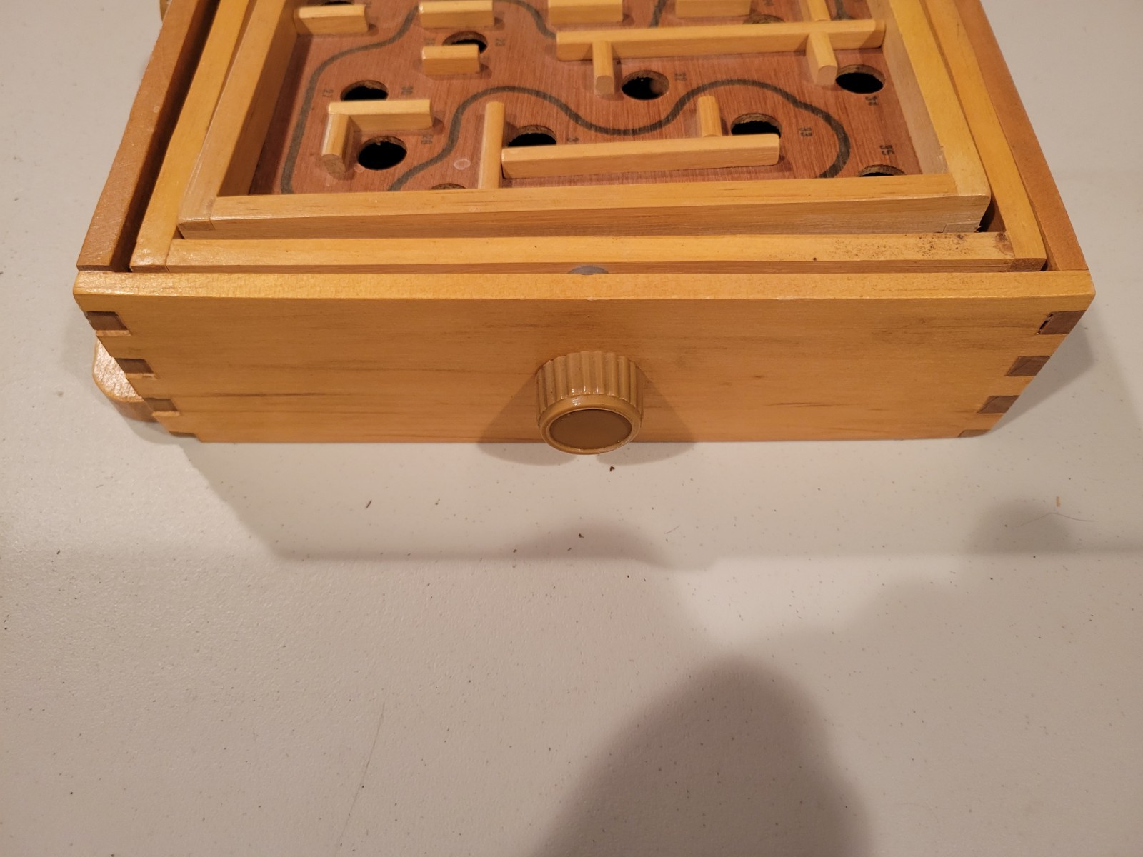 Vintage Labyrinth Used Loose Maze Marble Balance Game Lot Of 2 Large & Small Set