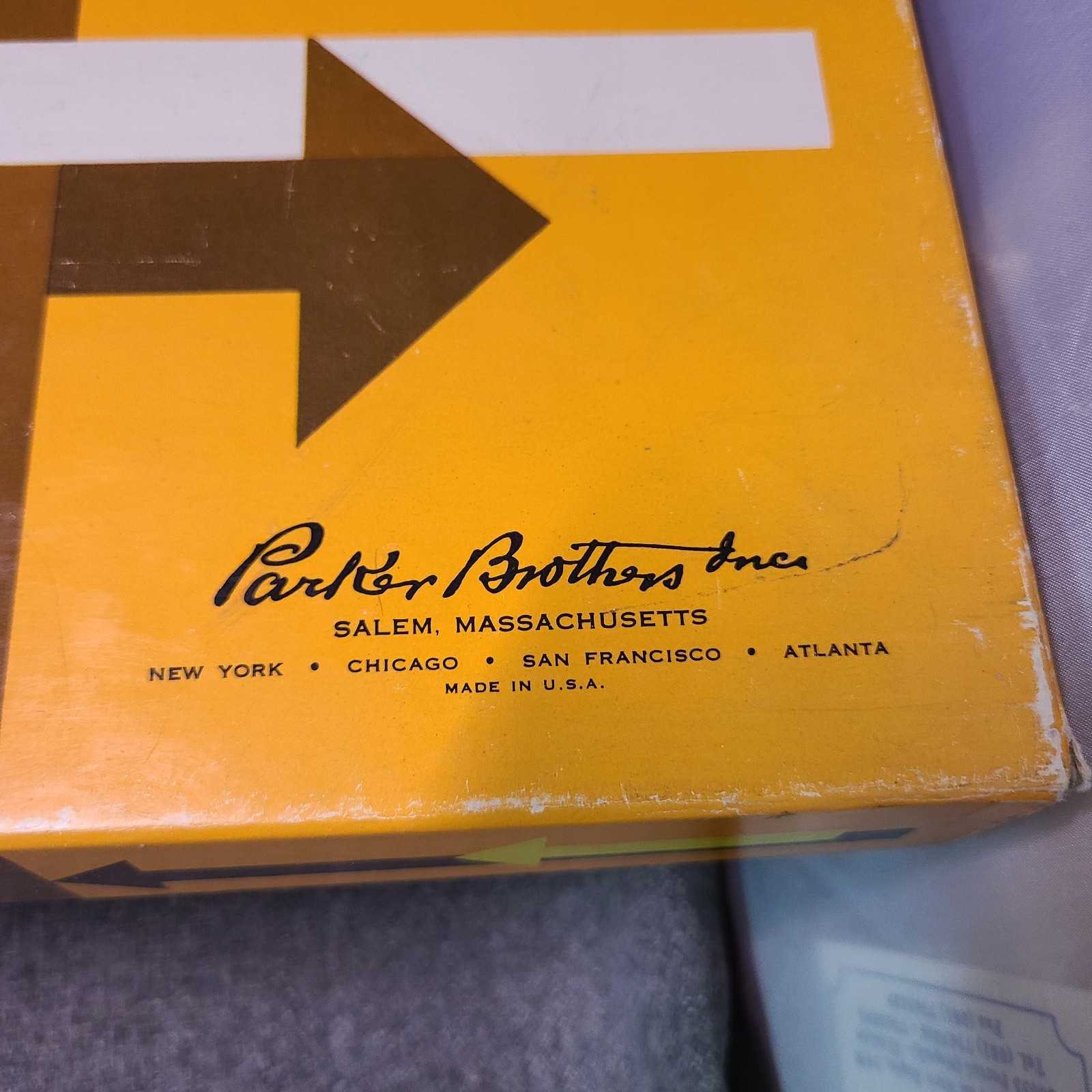 1940 Parker Brothers Conflict Land-Sea-Air War Board Game Metal Pieces Complete!