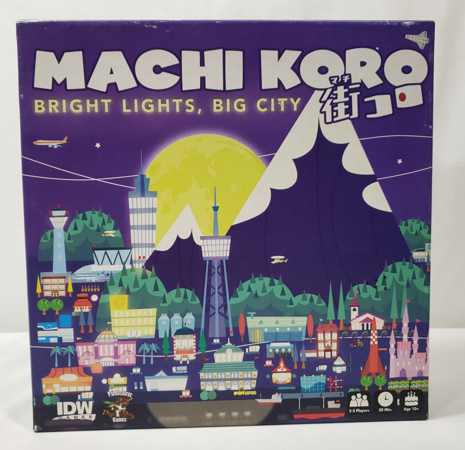 Machi Koro Bright Lights Big City Complete Card Game Family IDW Games 2016