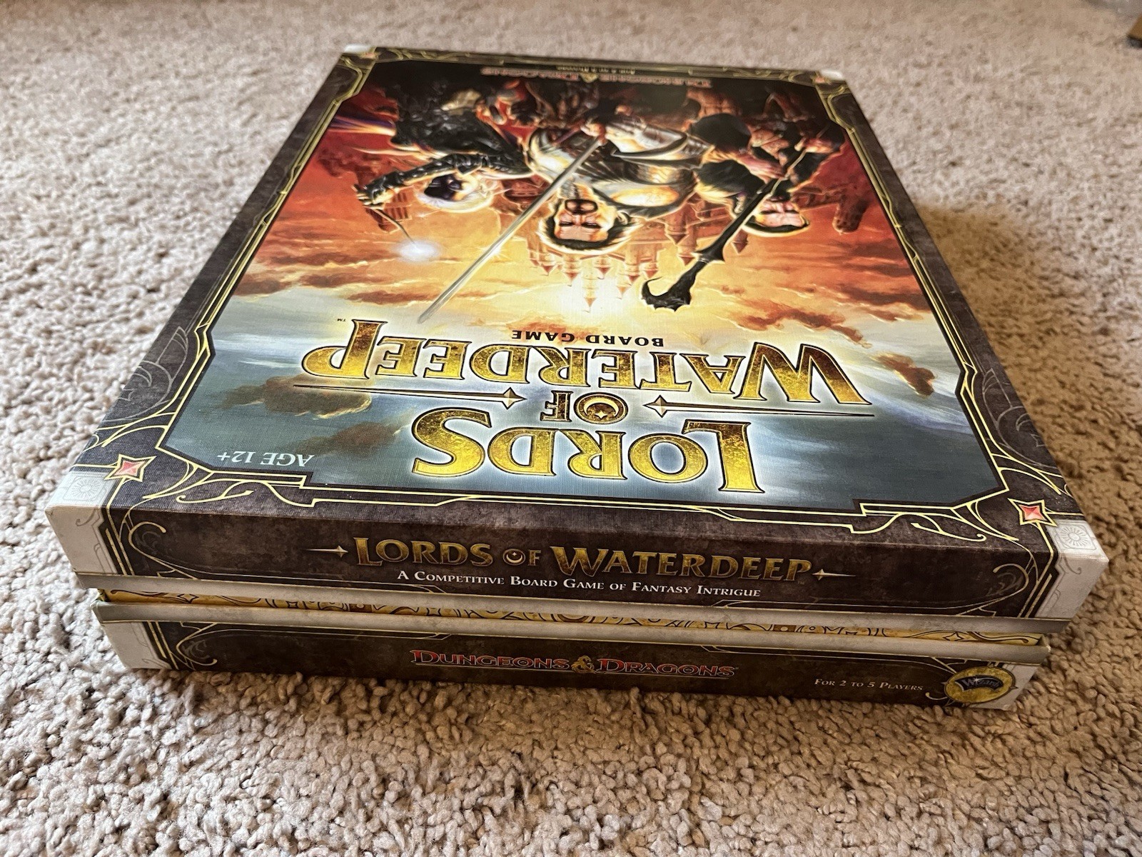 Lords of Waterdeep Dungeons and Dragons Board Game Wizards of the Coast Complete