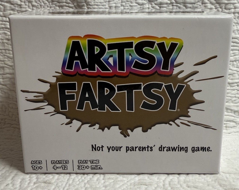 ARTSY FARTSY – Not Your Parents’ Drawing Game by TwoPointOh Games ~ NEW SEALED