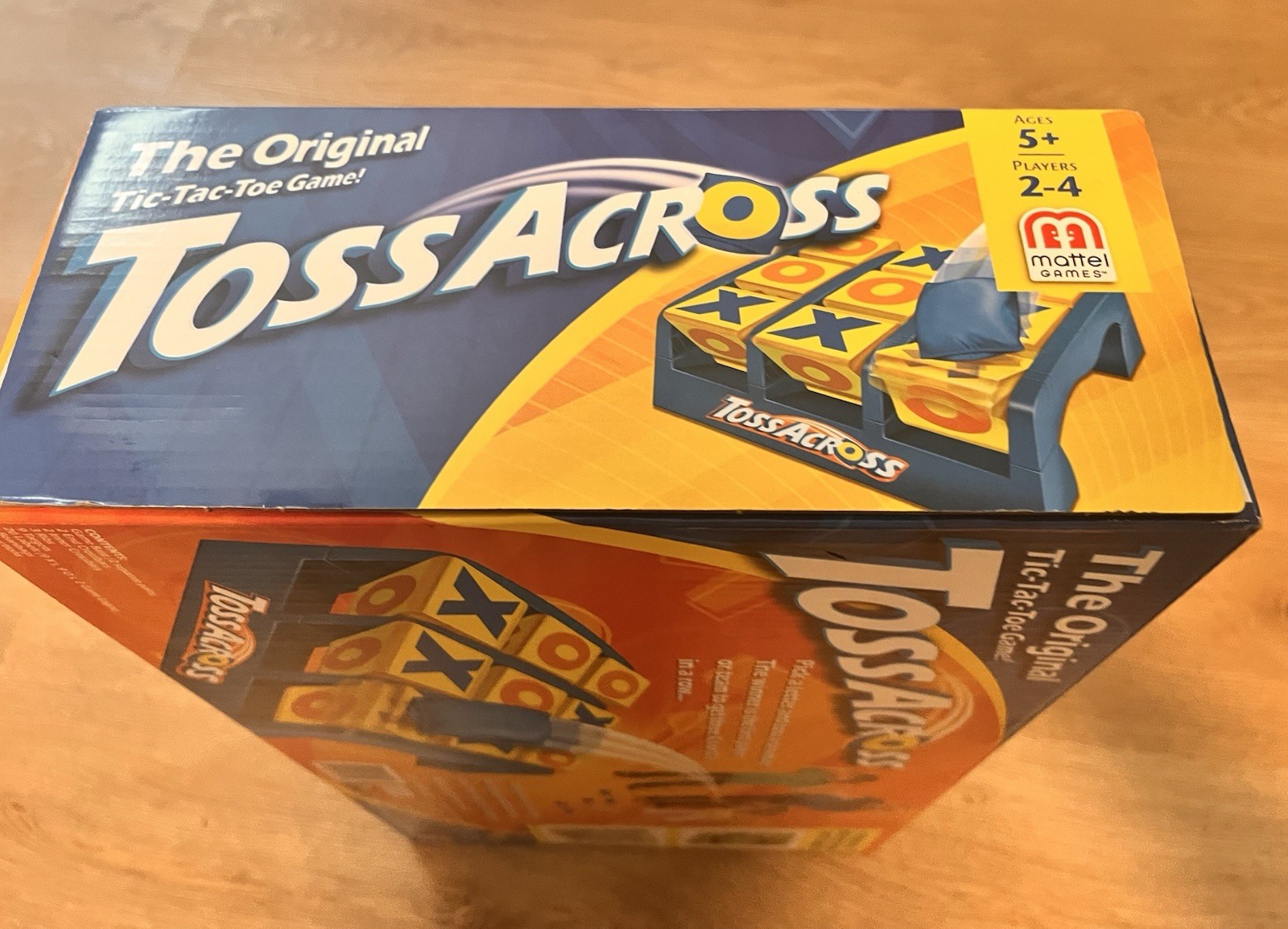 Mattel Games – Toss Across Game: The Original Tic-Tac-Toe Game (New Sealed)