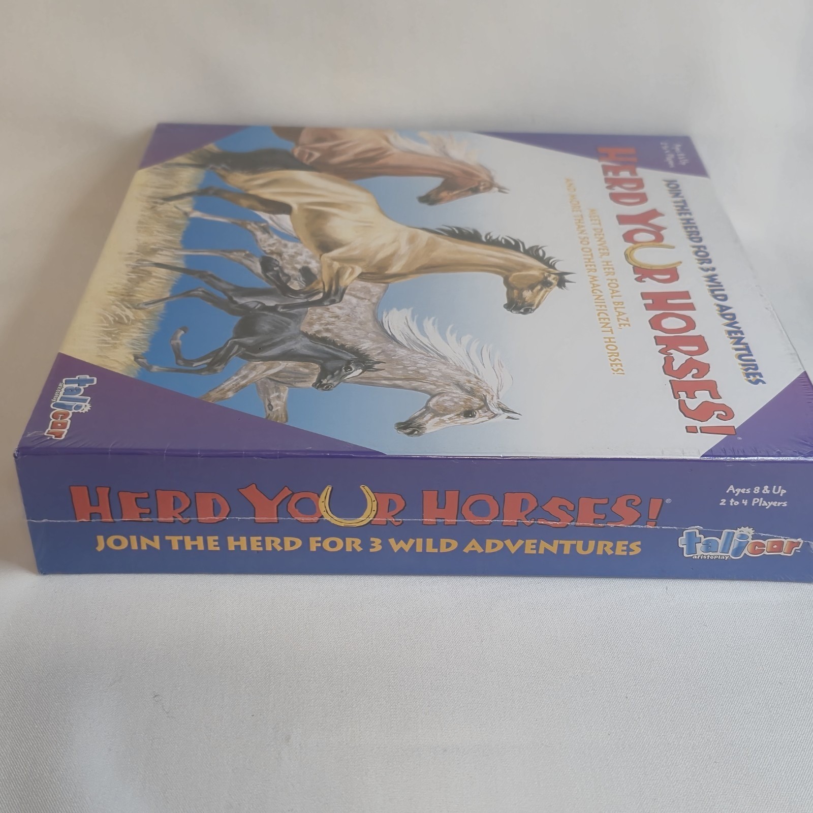 Herd Your Horses Board Game 2023 Equine Talicor Aristoplay New Sealed Box