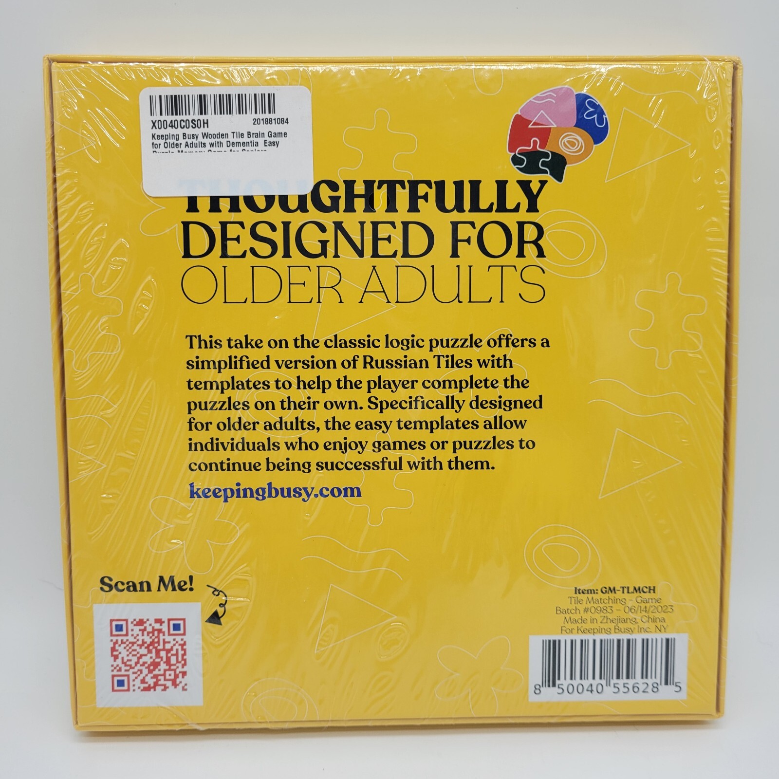 Keeping Busy Tile Matching Game for Older Adults with Dementia 26 Puzzle Games