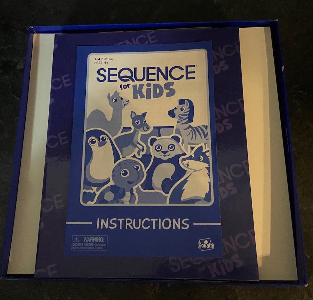 Goliath Sequence for Kids Award Winning Board Game No Reading Required