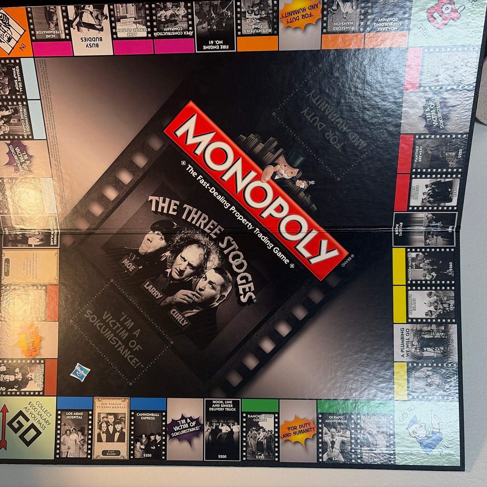 Monopoly ~ The Three Stooges ~ Collector’s Edition Complete 2011