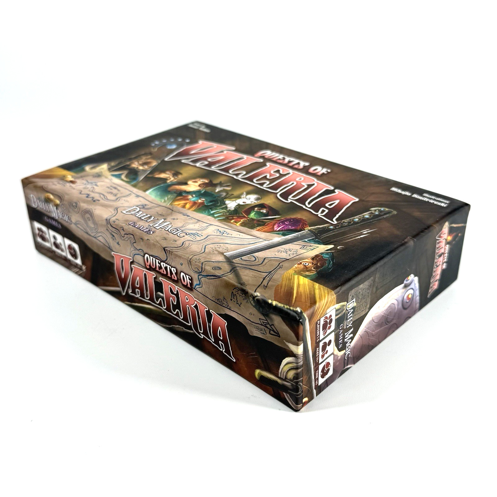 Quests of Valeria Board Game From Daily Magic