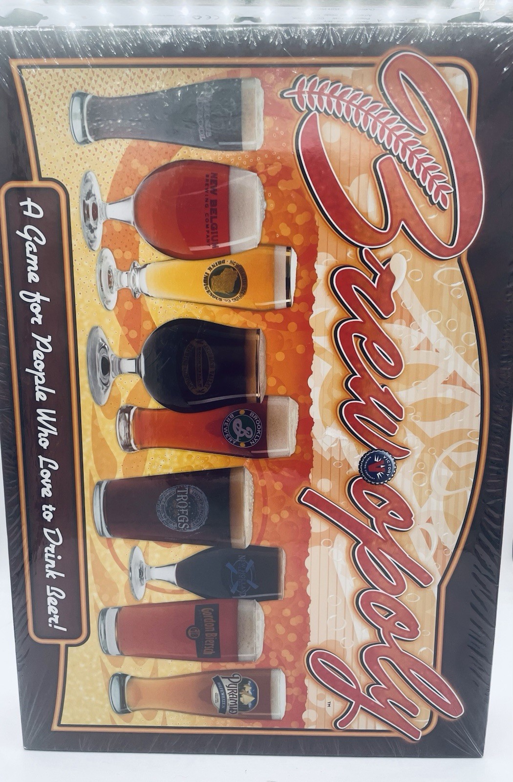 Brew-opoly Board Game Adult Friends Drinking Game Made in the USA – NEW SEALED