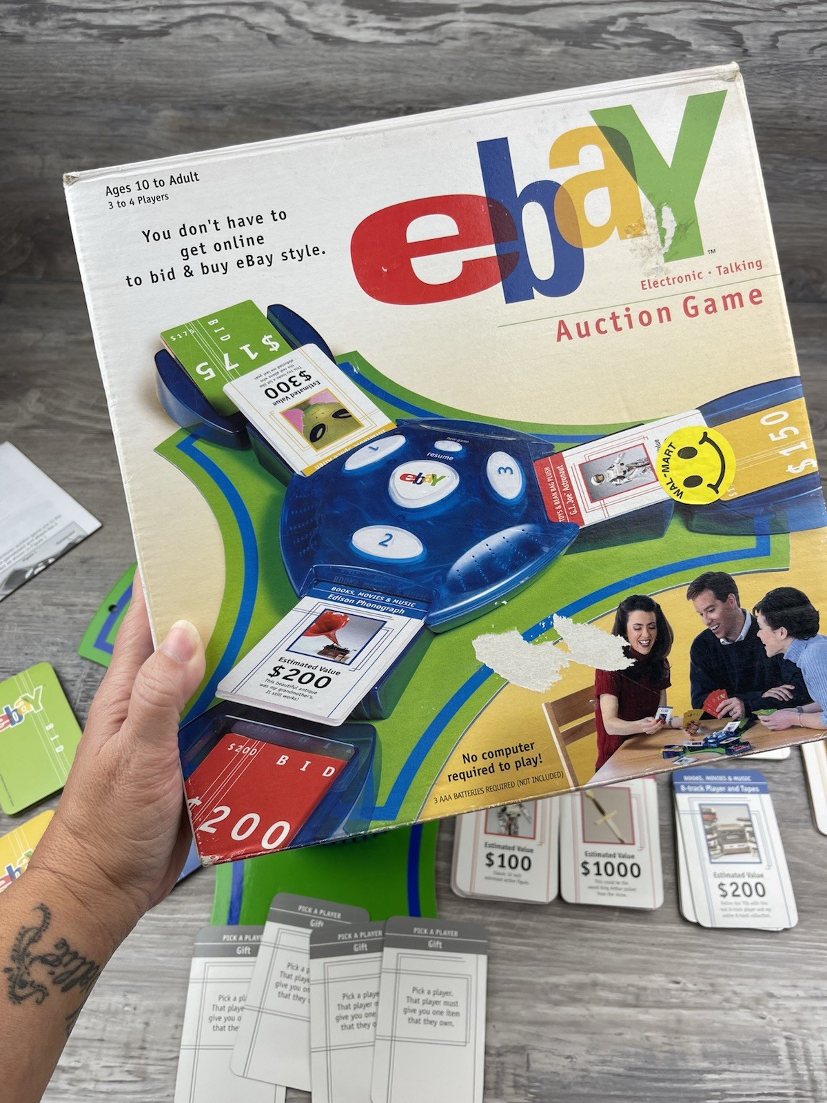Vintage 2001 – The Ebay Auction Game – Electronic Talking Game