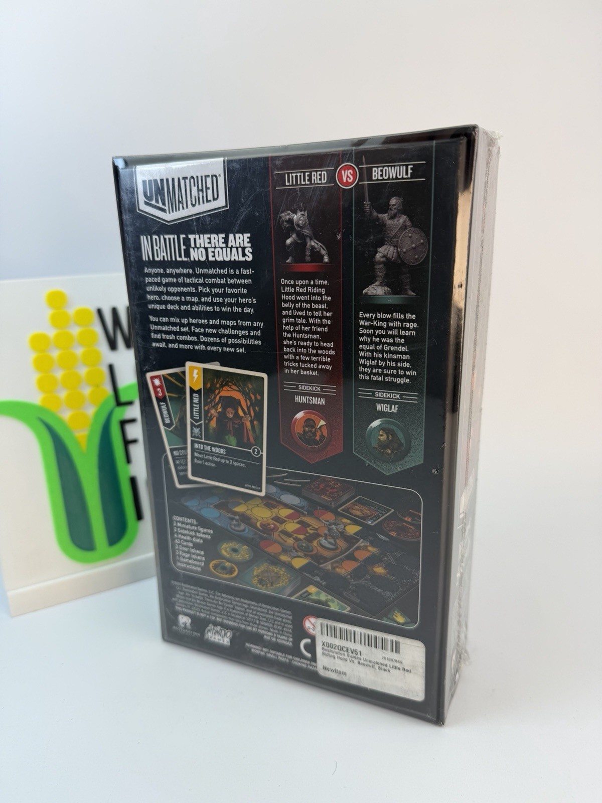 Unmatched: Little Red Riding Hood vs. Beowulf Board Game – New, Sealed