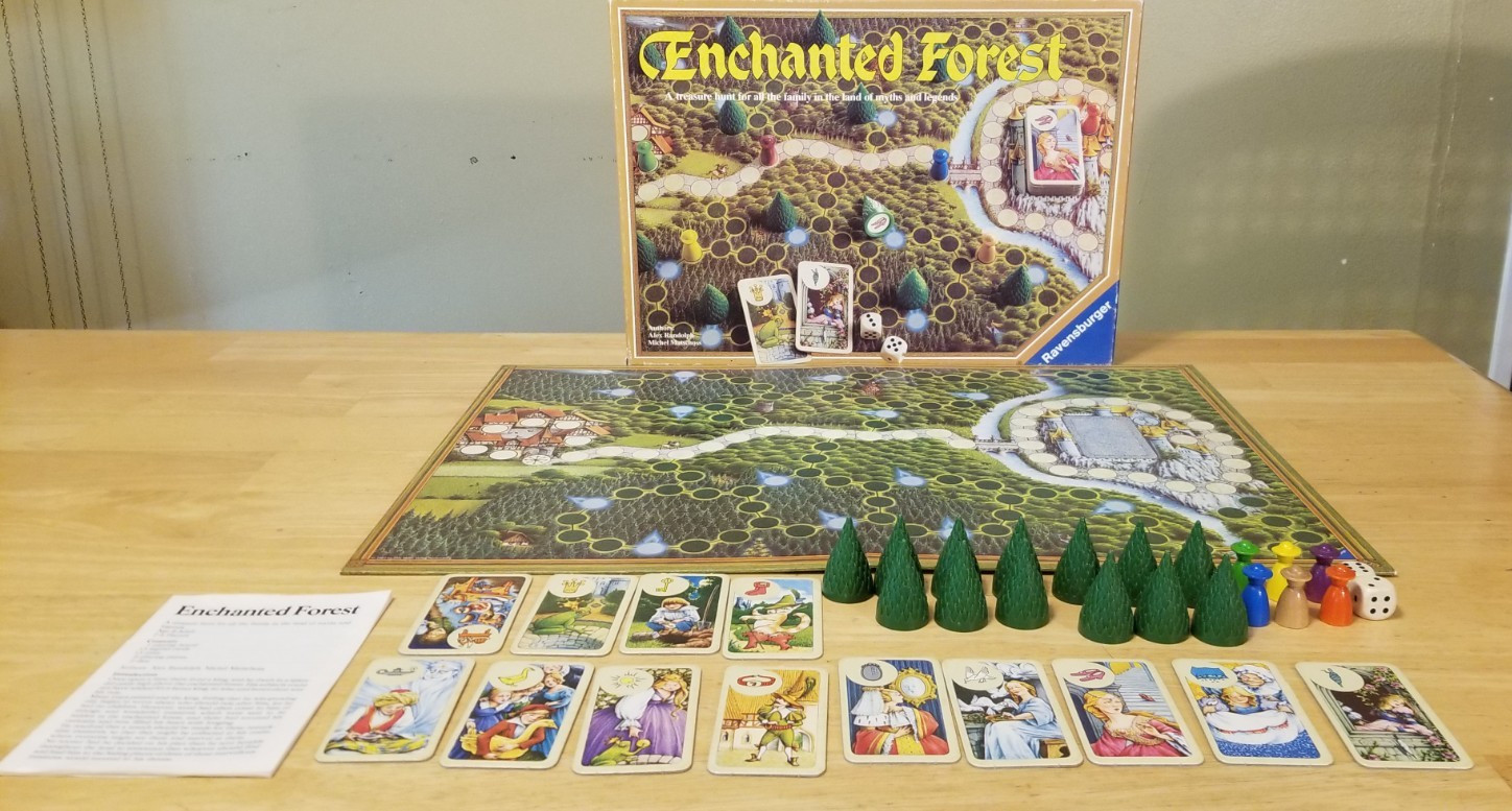 Enchanted Forest Ravensburger Vintage 1982 Board Game Complete
