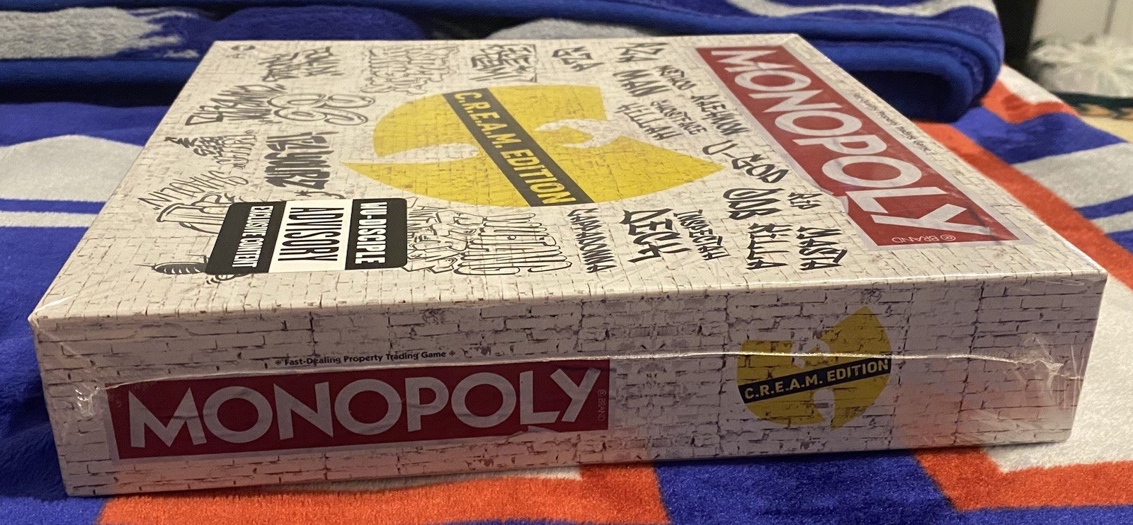 WU TANG CLAN OFFICIAL MONOPOLY BOARD GAME SEALED LIMITED EDITION SOLD OUT