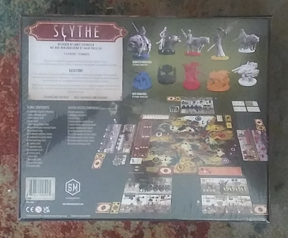 Stonemaier Games Scythe Board Game Brand New Sealed