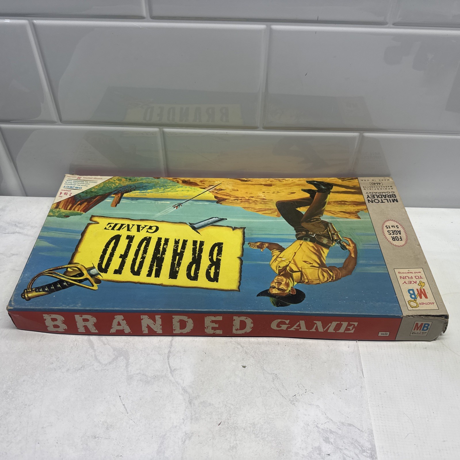 Branded Game (1966) by Milton Bradley #4640 Chuck Connors Complete