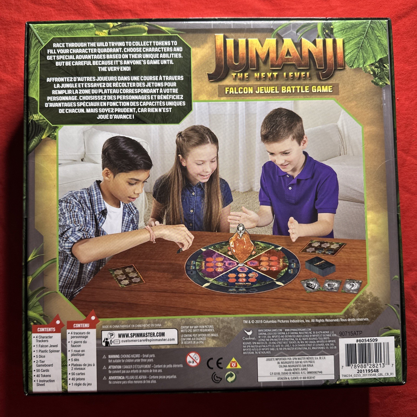Jumanji The Next Level Falcon Jewel Battle Board Game New In Box