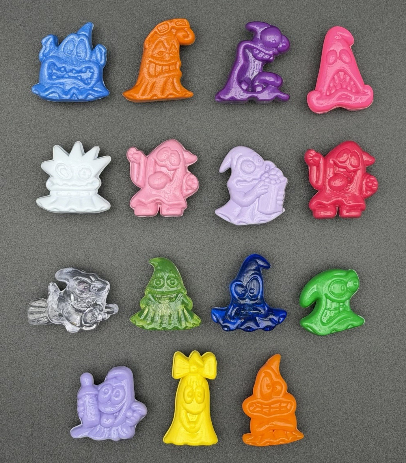 Lot 15 Gogo’s Crazy Bones Ghost Series 2004 Assorted Figures
