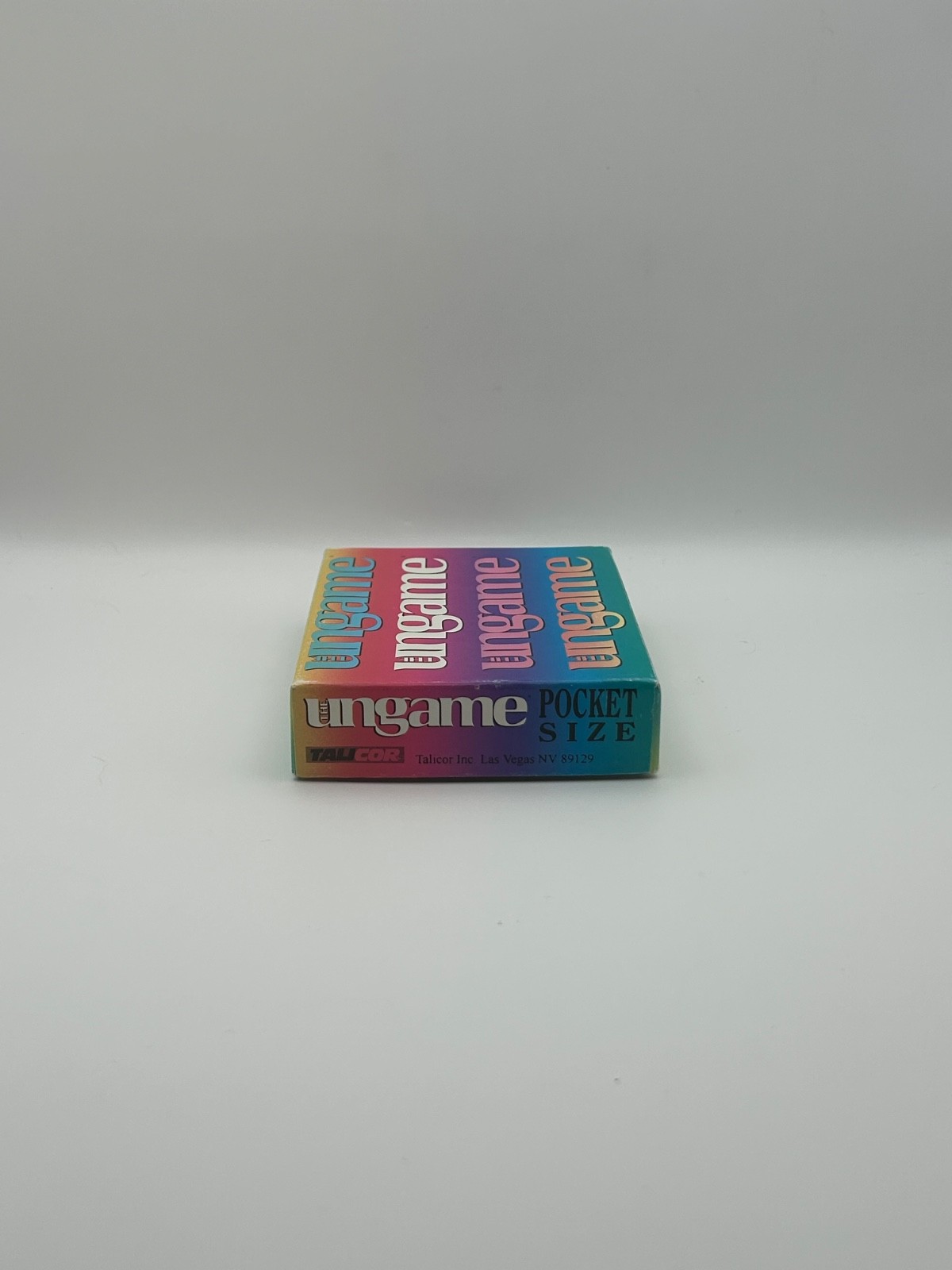 Ungame All Ages Card Deck 1989 Talicor Pocket Size Version Vintage